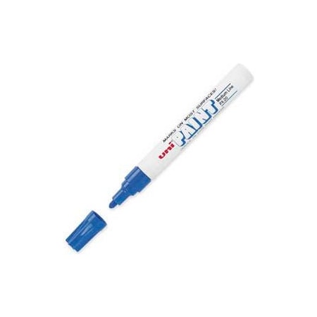 Sanford Sanford  Uni Paint Marker, Oil-Based, Medium, Blue Ink 63603